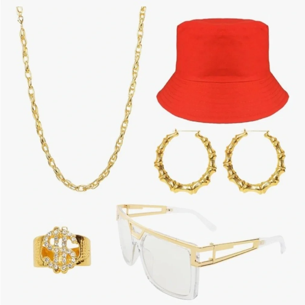 Hip Hop Costume Kit 80s 90s